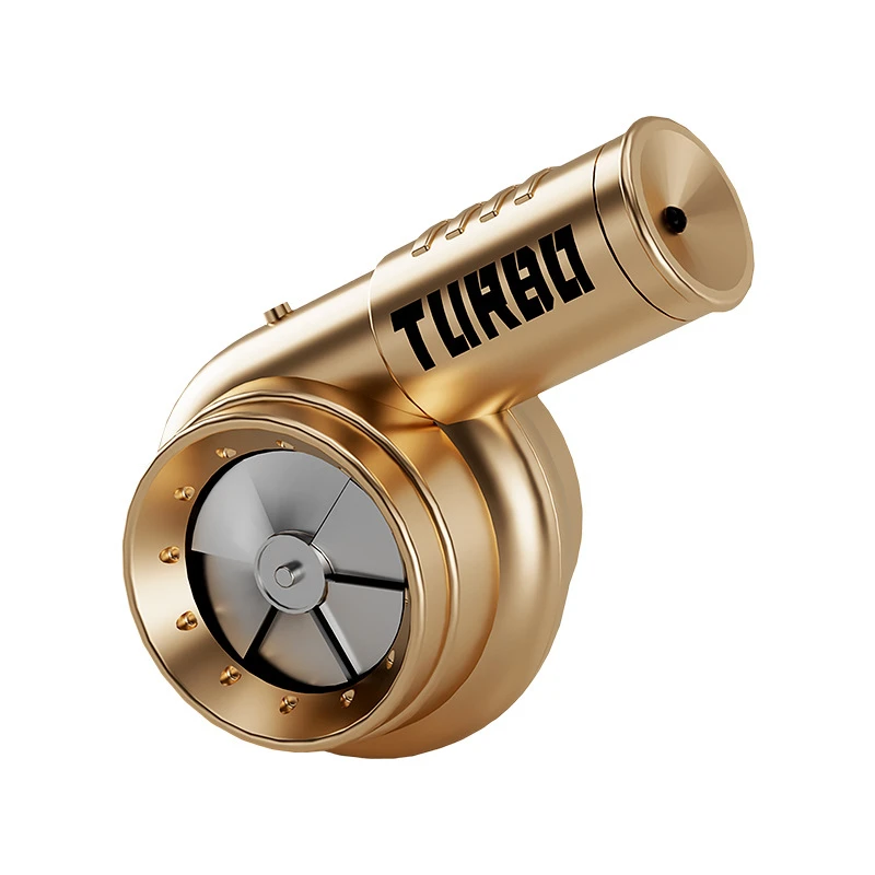 Coche de juguete de simulación turboalimentado, luz Turbo, alivio del estrés, simulación de coche, turbocompresor, juguete de rotación brillante, llavero, juguetes de mordaza, regalo