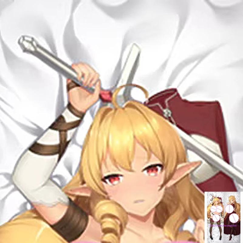 

Dakimakura Anime ElinaliseDouble- sided Print Life-size Body Game Pillow Cover Bedding Gifts