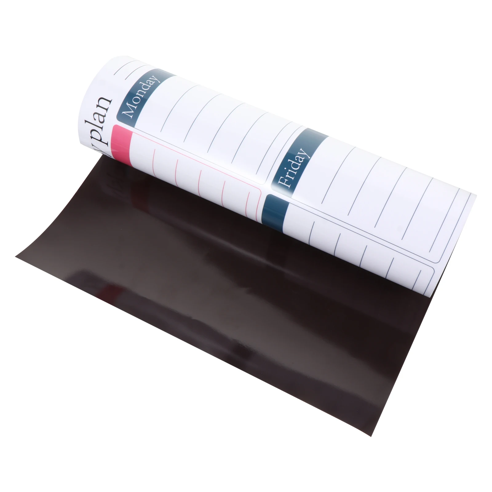 1 قطعة جدول الخطة المغناطيسية ملصق الثلاجة قابل للمسح رسالة مجلس الثلاجة مذكرة ملاحظة مجلس أداة المسح الجاف أداة مغناطيس الثلاجة