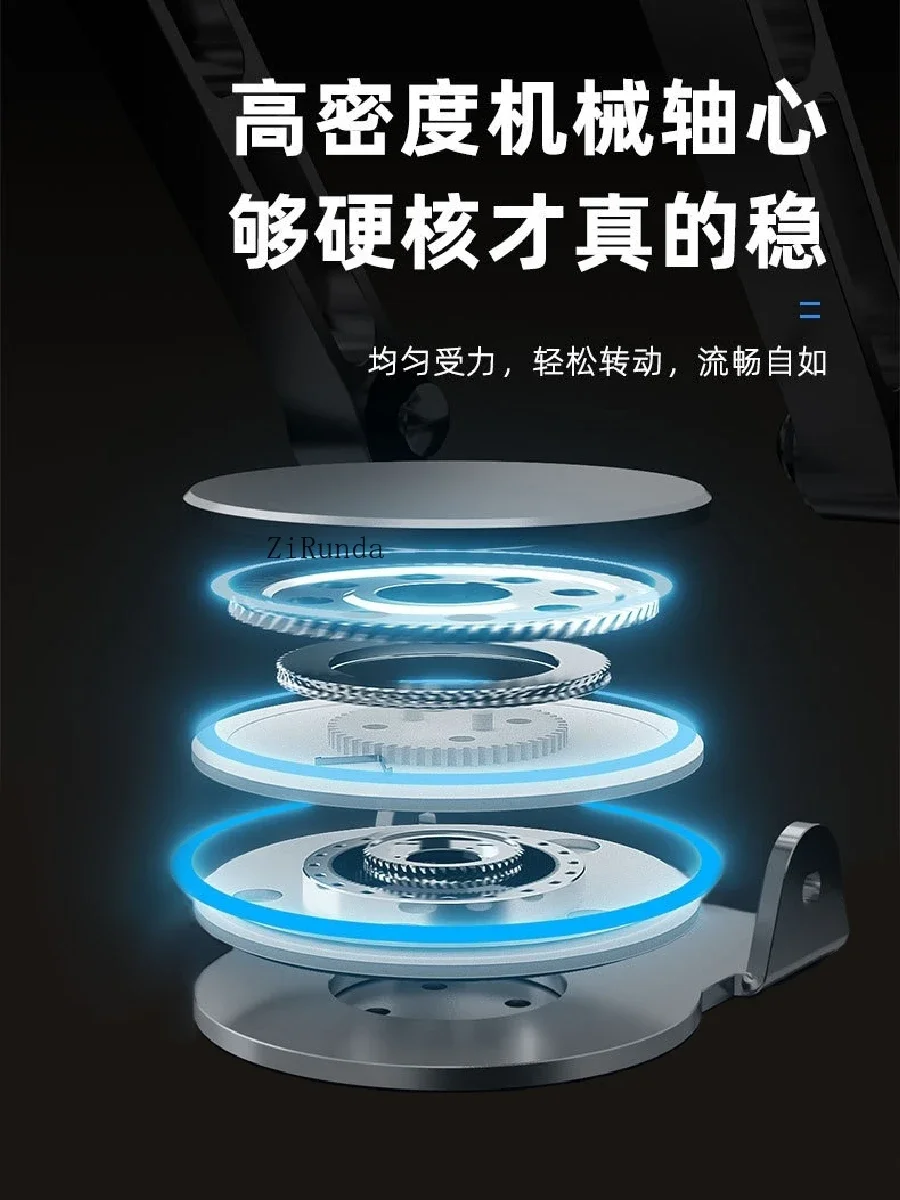 1 Tablet PC special bracket desktop 2024 new solid wood high-end, aluminum alloy heat dissipation notebook mobile phone