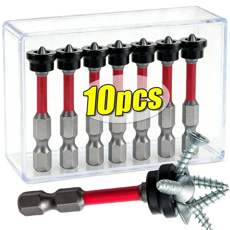 

Набор магнитных насадок для шуруповерта с контролем глубины для гипсокартона, позиционирующие биты для шуруповерта для ремонта и DIY, инструменты для дрели