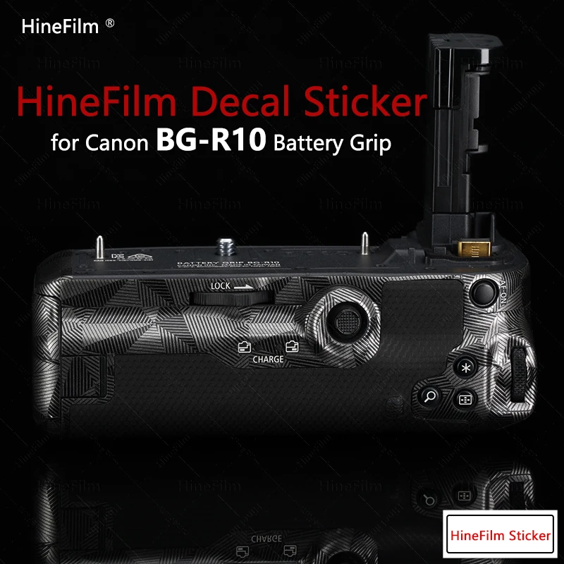 

Hinefilm Skin for Canon BG-R10 Battery Grip Skin BGR10 Decal Wrap Cover For Canon R5 R6 Battery Grip Protector BG R10 Sticker