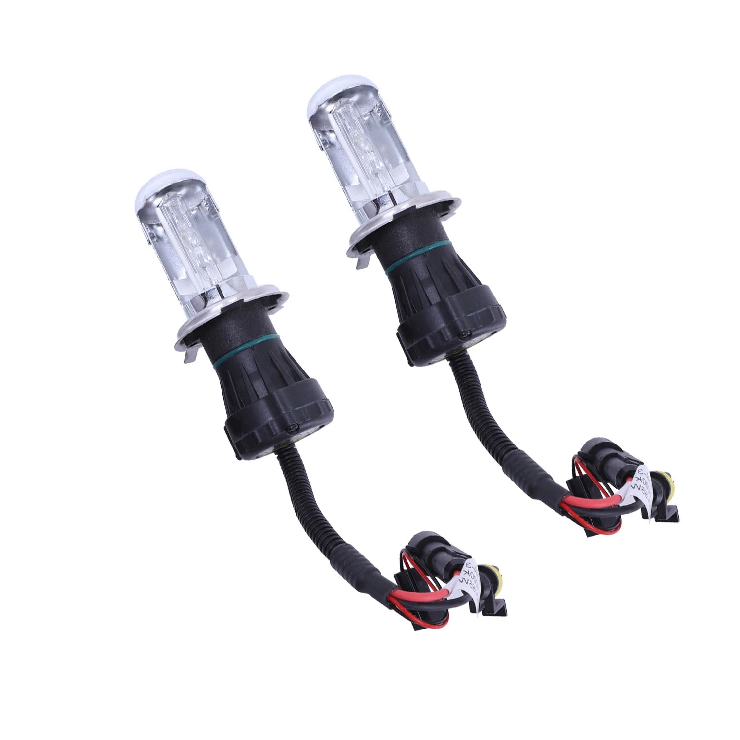 2X Bulb AUTO HID BI-Xenon Beam HI / LOW Bulb H4 (55W 6000K)