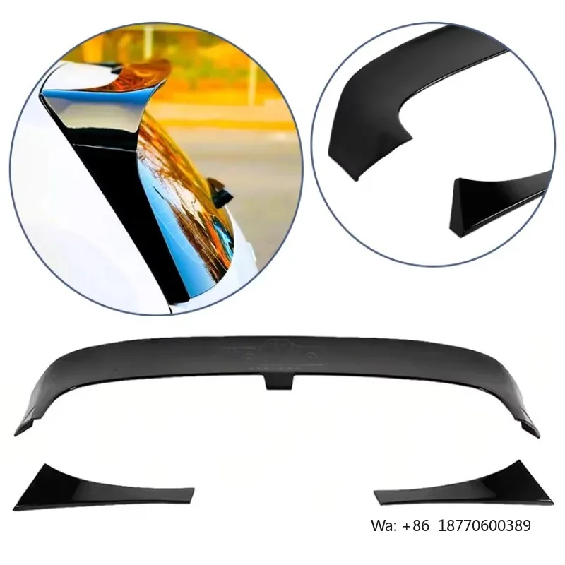 

Spoiler Accessories Carbon Body Kit Trunk Wing Lip Spoiler Clubsport Style Rear Roof Spoiler for Volkswagen Golf 7 7.5 GTI R