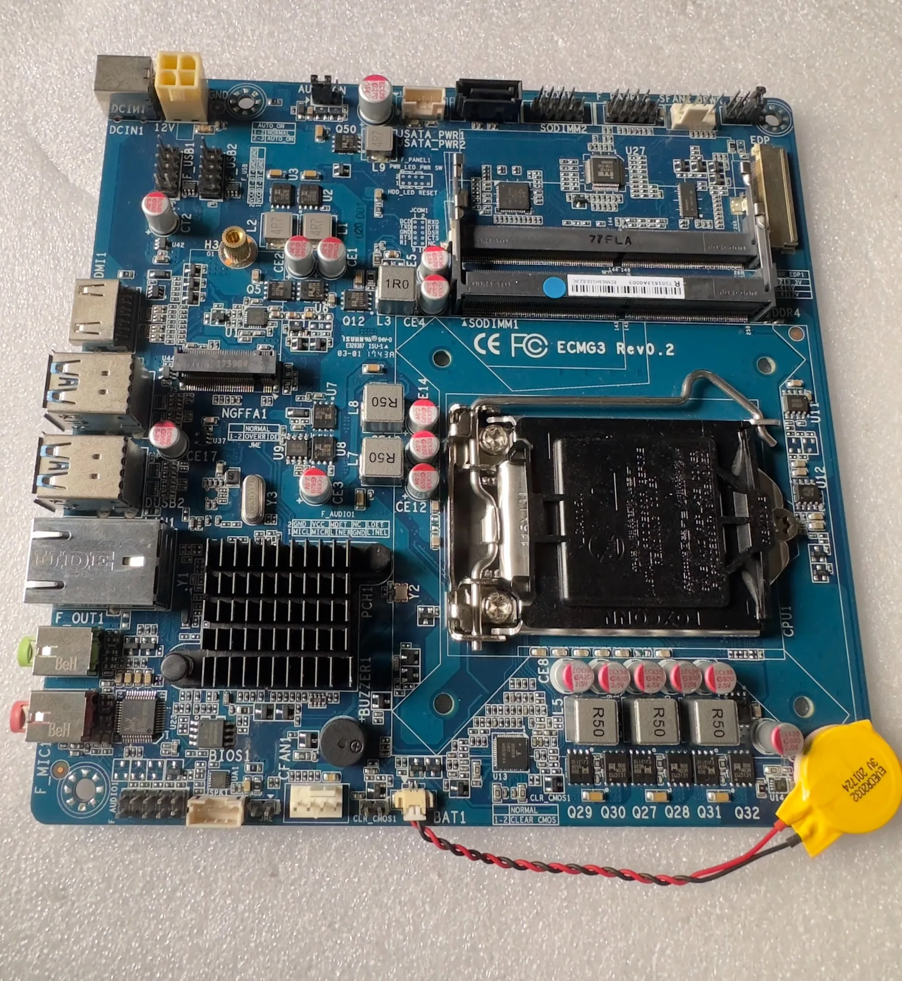 Хорошо известный бренд — материнская плата Q07, чип H110