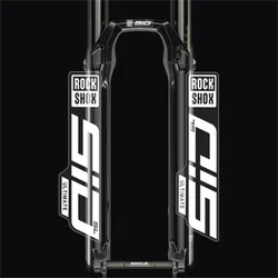 MTB Bicycle Cycling Front Fork Decals for 2021 ROCK SHOX SID Sl Waterproof Sunscreen Antifade Mountain Bike Stickers Free Ship