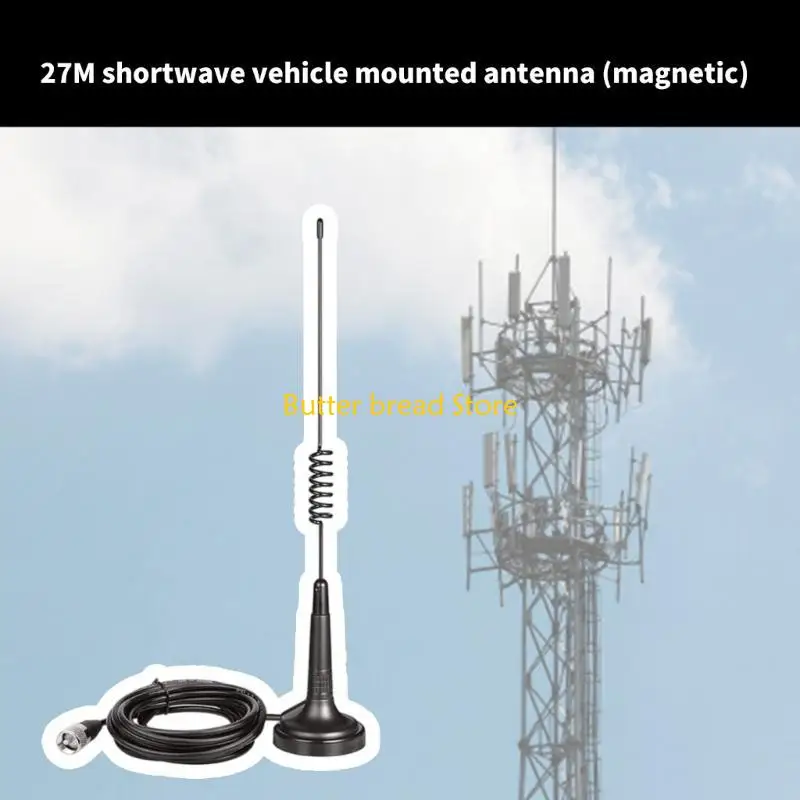 Antennes radio CB portables hautes performances W89C, 27 MHz, mises à niveau pour une communication fiable sur longues