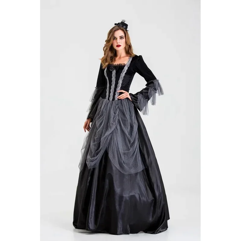 ปาร์ตี้ตลกเครื่องแต่งกายผู้ใหญ่น่ากลัวฮาโลวีนเครื่องแต่งกายผู้หญิงชุดแม่มดผู้หญิงGorgeousแวมไพร์ชุดแม่มดG3611