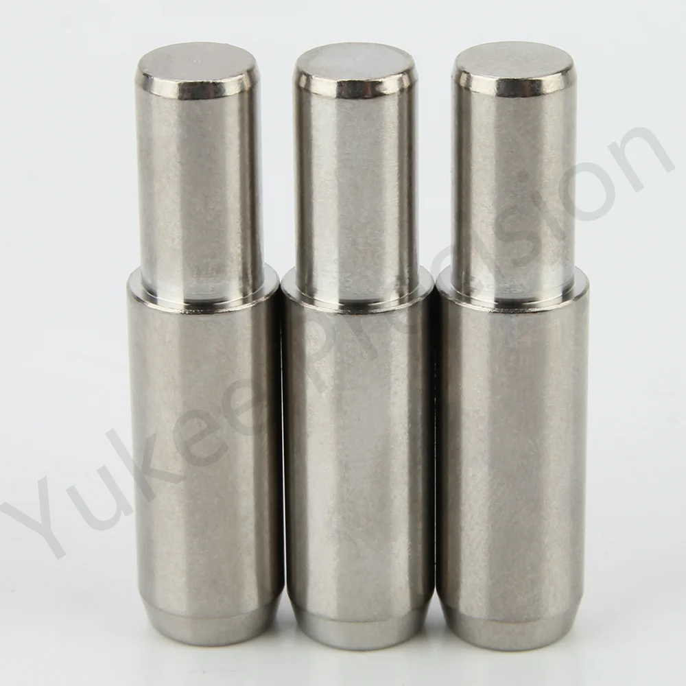 YK618 Factory Outlet SUJ2/Stainless Steel Dowel Pin Dia5/6/8/10/13mm Internal Thread Or Standard Solid Stepped Locating Pin