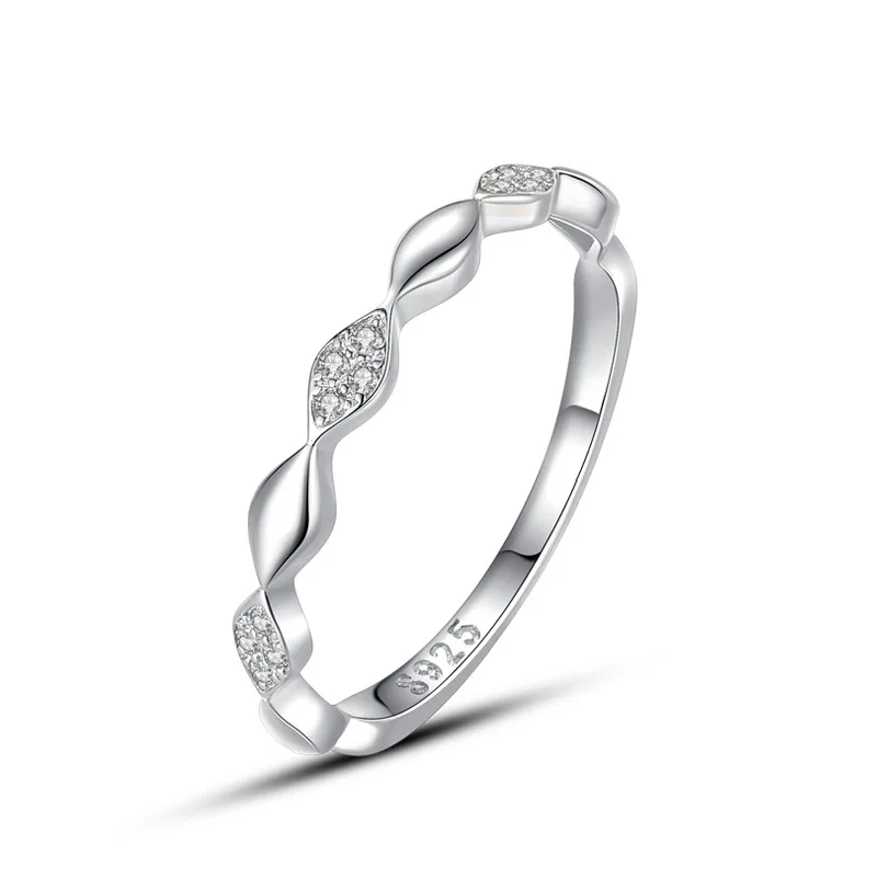 

Фабрика Custom Lady Bijoux Fins Оптовая продажа ювелирных изделий из стерлингового серебра 925 пробы Красивое кольцо