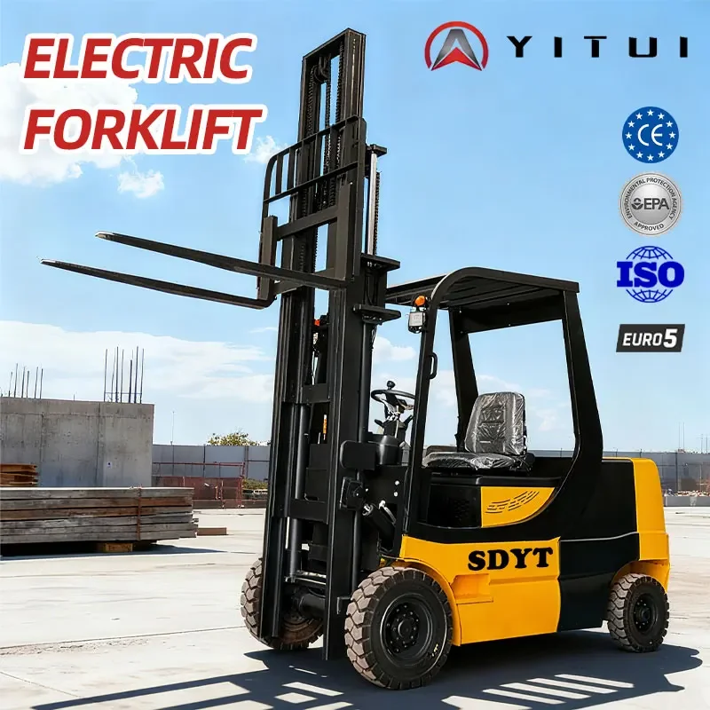 

Factory Directly 1ton 2ton 3ton High Quality Battery Forklift Factory-Direct Electric Type Electric Forklift