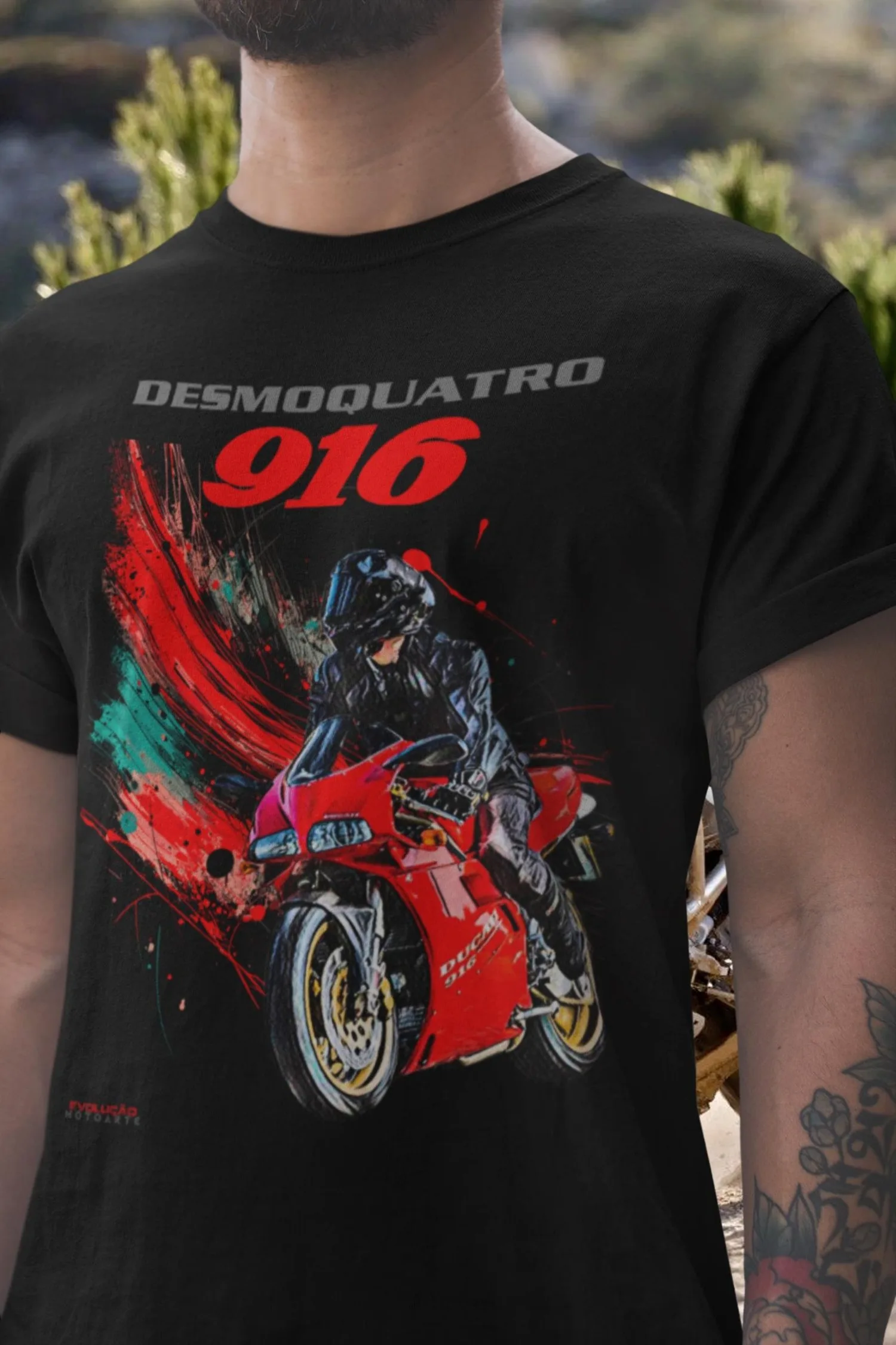 

481@EY D.ucati 916 T Shirt The Pure Riding Machine Motorcycle Tee V Twin Soul Rider Graphic Top For D.ucatisti Fans Analog Super