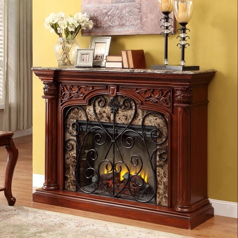 

Living room entrance table Household electronic heater Wall stove Decorative cabinet