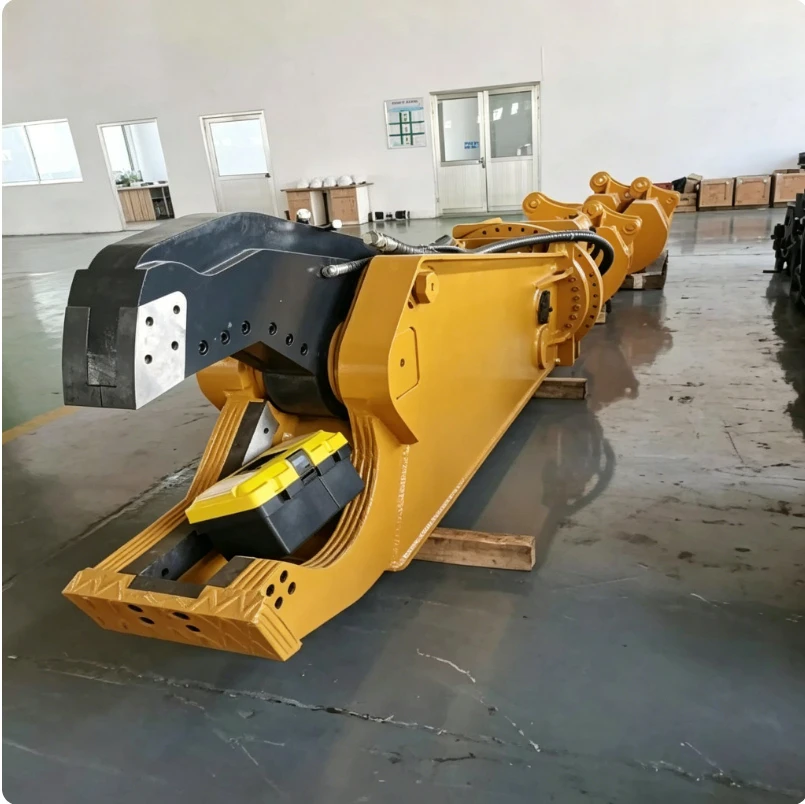 Excavator Accessories Hydraulic Eagle Beak Shear for Scrap Metal Steel Plate Cutting Machine Rotary Demolition Tools Factory Hot