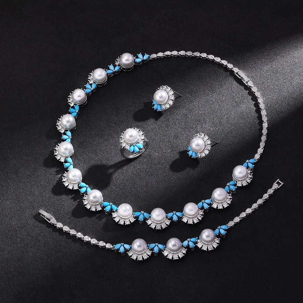 

Nouveau ensemble minimaliste de fleurs de soleil et zircone, универсel pour banquets, mariages et événements festifs