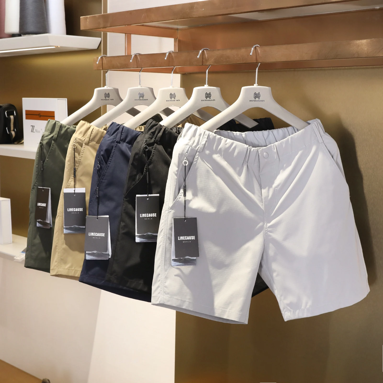 

Series Summer Casual Men's Women's Couples Mesh Grid Breathable Tear-Resistant Fashionable Versatile Short Shorts