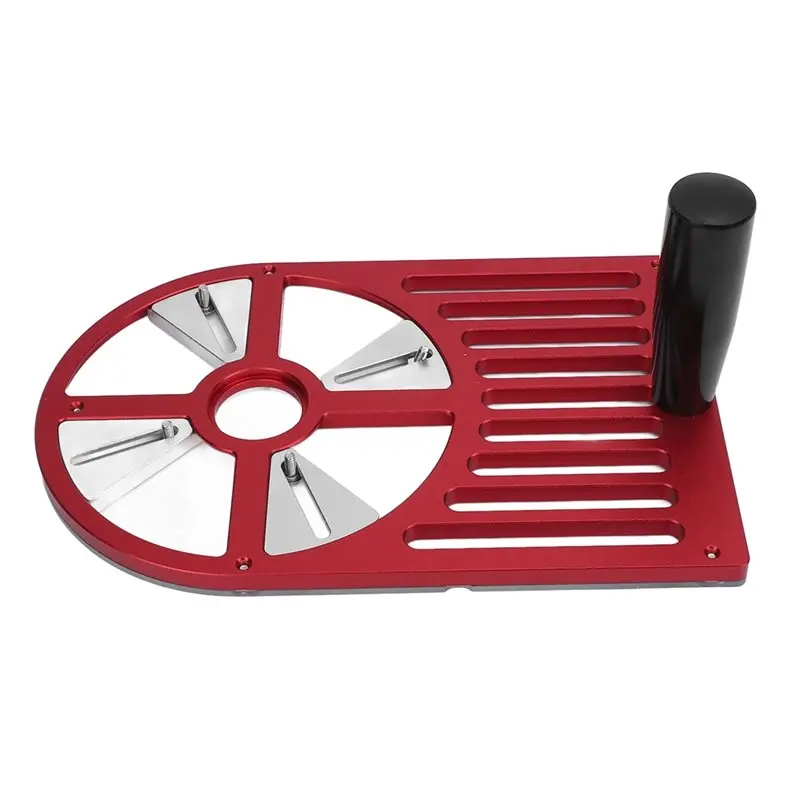 Hot Router Bottom Plate Trimming Machine Base Plate Adjustable Workbench Base For 65 To 132Mm Diameter Trimmer