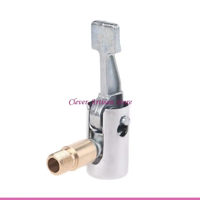 E06B Tire acero inoxidable Cucks Accesorios compresor aire Boquilla inflación neumáticos Aire Chucks para para
