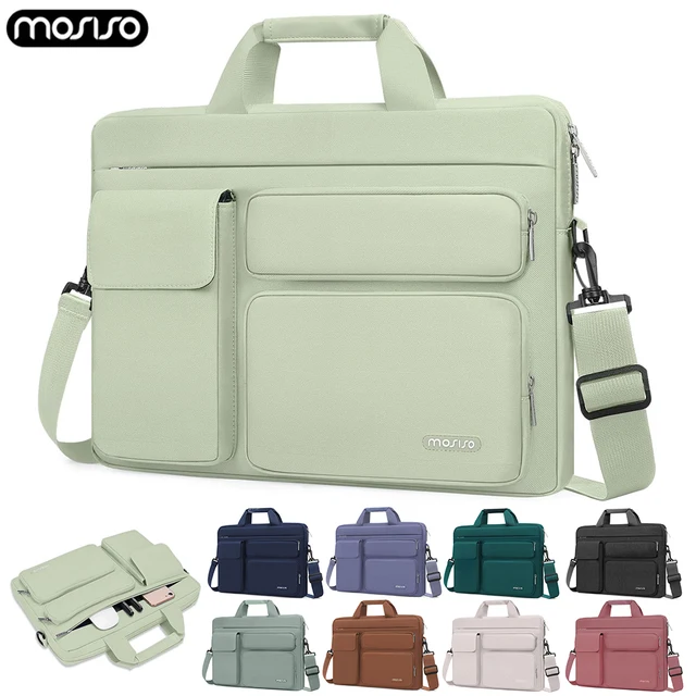 Najnowsza torba na laptopa 13 14 15 16 17 cali dla macbooka Air Pro M1 M2 M3 biurowy pokrowiec na notebooka podróżna torba na ramię do komputera
