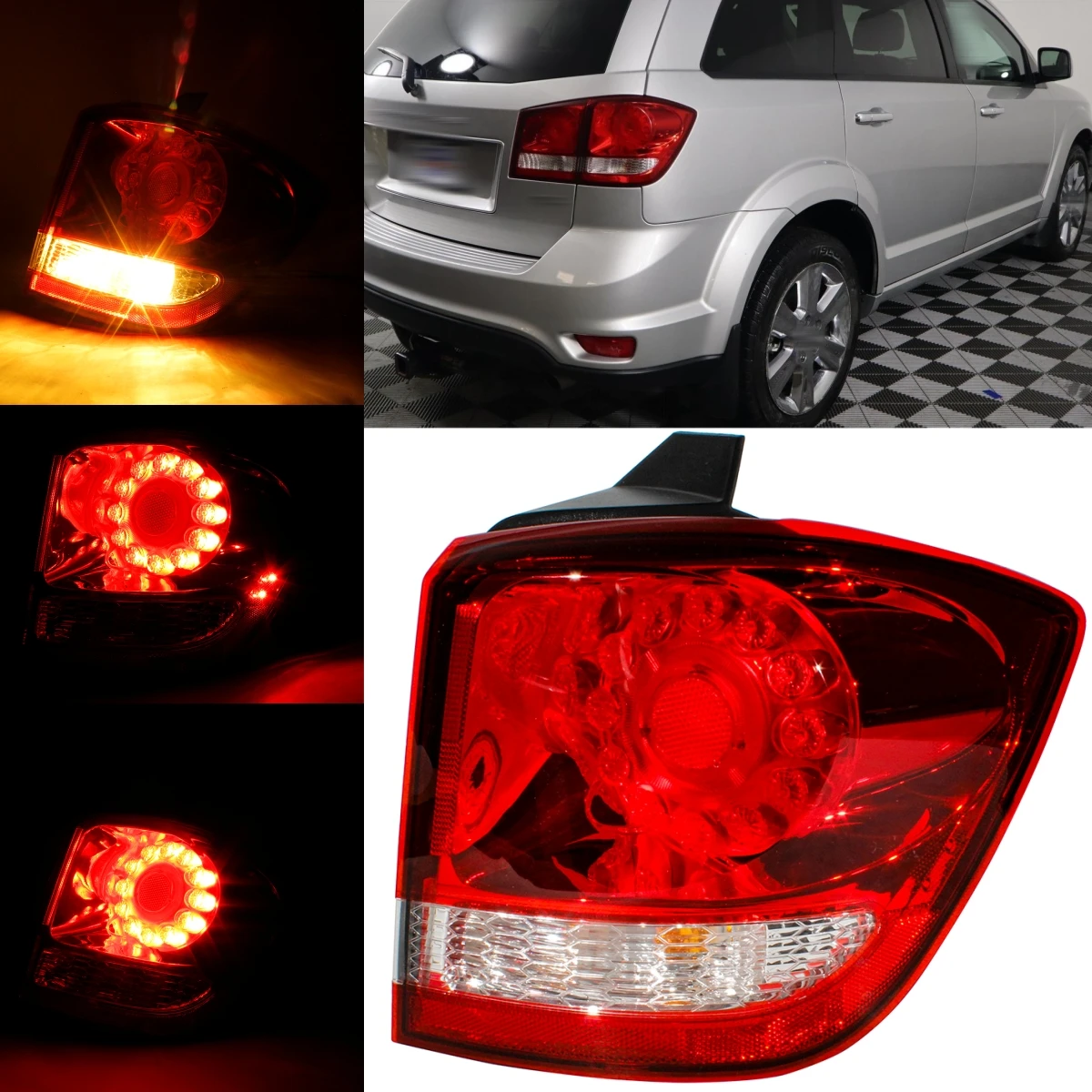 Right Outer Side Tail Rear Lamp Light 5116290AH/CH2805102 For Dodge Journey 2011 2012 2013 2014 2015 2016 2017 2018 2019 2020