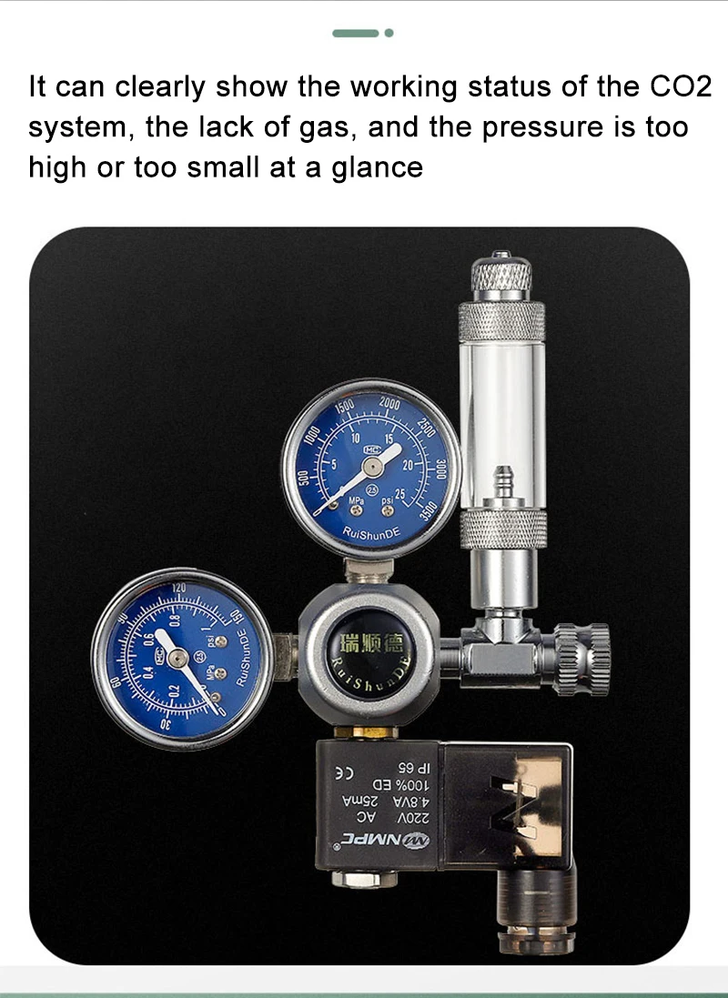 Detalhe 4 de Válvula solenoide Aquarium CO2 Outras válvulas