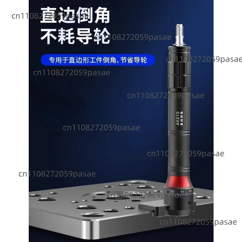 AOCKE AX207S Pneumatic Chamfering Machine Metal Deburring Chamfer Tool Trimming Arc Corner Deburring