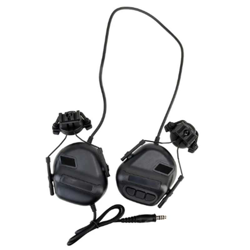 

Headset Non-Picking Noise-Cancelling Headset For Helmet Headset Baofeng Radio PTT Adapter Mobile Earphone