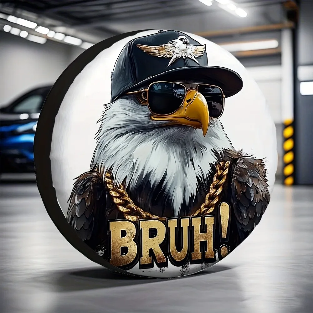 

Чехол для запасного колеса Cool Eagle Bruh, водонепроницаемый, из полиэстера, для защиты колес автодомов