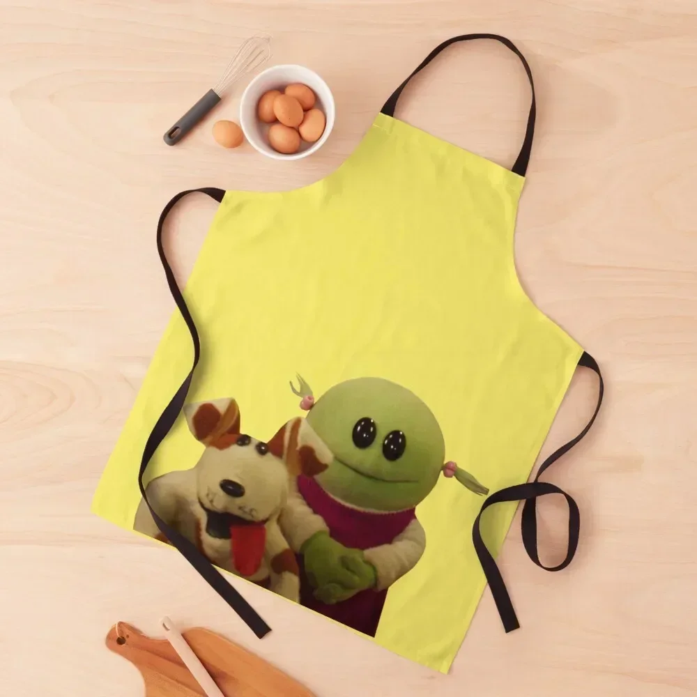 

Nanalan and dog Apron Kitchen Tools Accessories christmas kitchen cloths New year's Restaurant Kitchen Equipment Apron