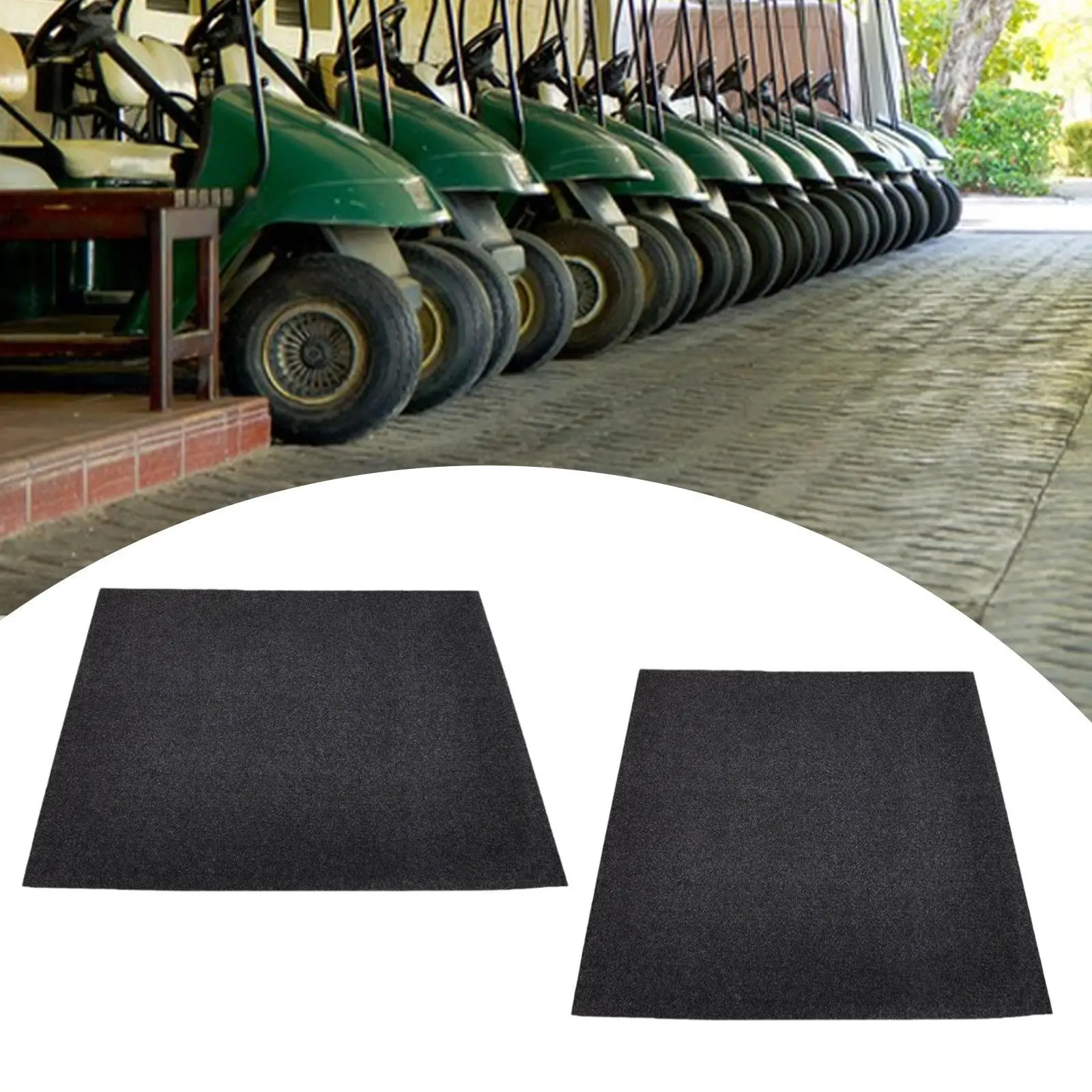 

Garage Floor Mat for Under Car Parking Mat Repair Blanket Waterproof Reusable Oil Spill Mat for Shop Vehicle Working
