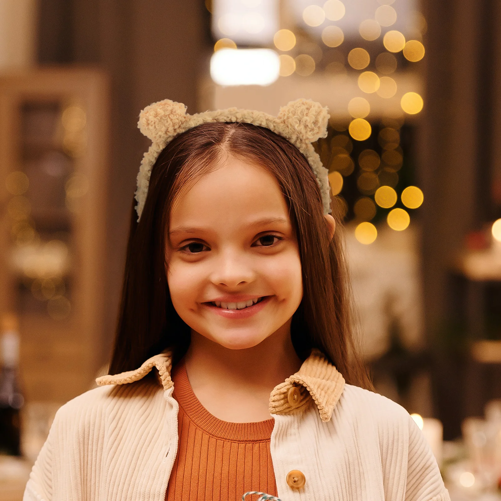 

7 шт., повязки на голову с медвежьими ушками, аксессуары для волос, повязка для мытья лица, макияжа, головной убор с ушками животных, реквизит для фотосессии