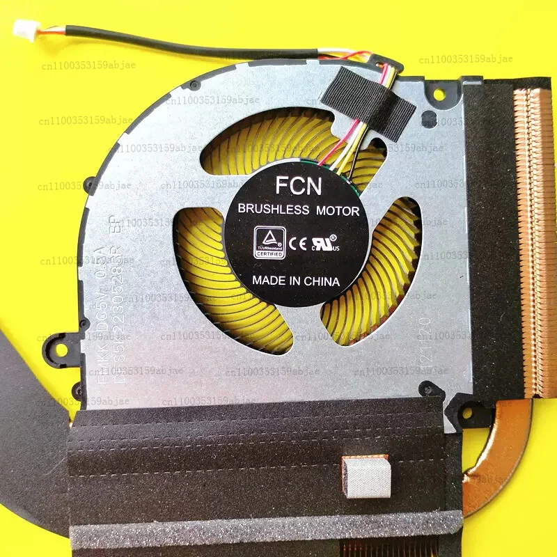 NIEUWE Heatsink w/Koelventilator voor Clevo PC50DD PC50DF FC50DC PC51 6-31-PC503-102 XMSJ