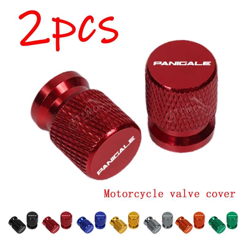 

For Ducati V2 V4 Streetfighter Panigale 848 1098 1198 899 959 1199 1299 2PCS Motorcycle Wheel Tire Parts Valve Stem Caps Cover