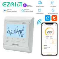 WiFi Heat Floor Programmable Thermostat 220V 16A Electric Home Underfloor Warm Heating Temperature Controller APP Remote Control