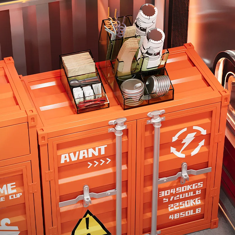 Containerkluisjes, kluisjes, keukenzijkanten, opbergruimte