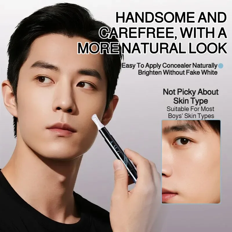 ปากกาคอนซีลเลอร์ชนิดน้ำสำหรับรอยแผลเป็นจากสิว รอยคล้ำใต้ตา ให้ลุคธรรมชาติแบบแมตต์ ปกปิดยาวนาน สำหรับปกปิดจุดด่างดำบนใบหน้า