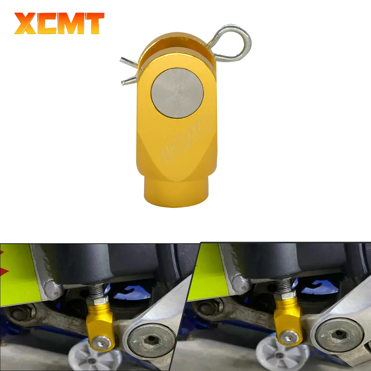 

Motorcycle Gold Rear Brake Clevis For Suzuki RM85 RM125 RM250 DRZ400 LTZ400 LTR450 RM DRZ LTZ LTR 85 125 250 400 450 2002-2019