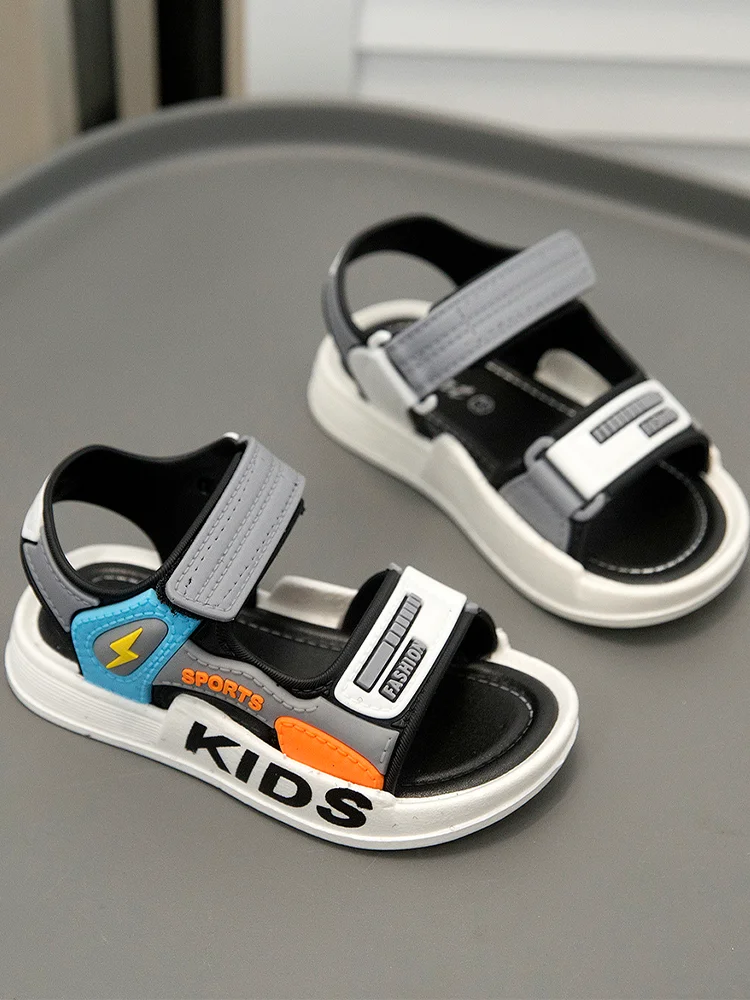 

Boys' sandals Summer new beach soft-soled open-toe children's sports sandals