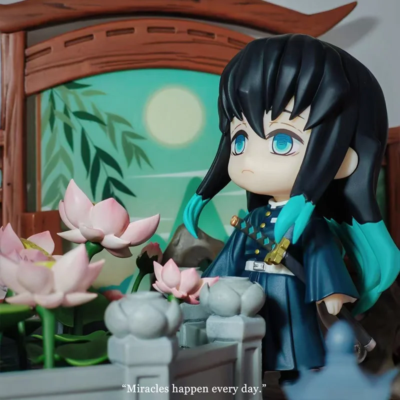GSC Demon Sayaer Mitsuri Muichiro Anime Acchion Figuur Nendoroid # 2218 # 2217 Speelgoed Ornament Schattig Model Kinderen Verjaardagscadeau