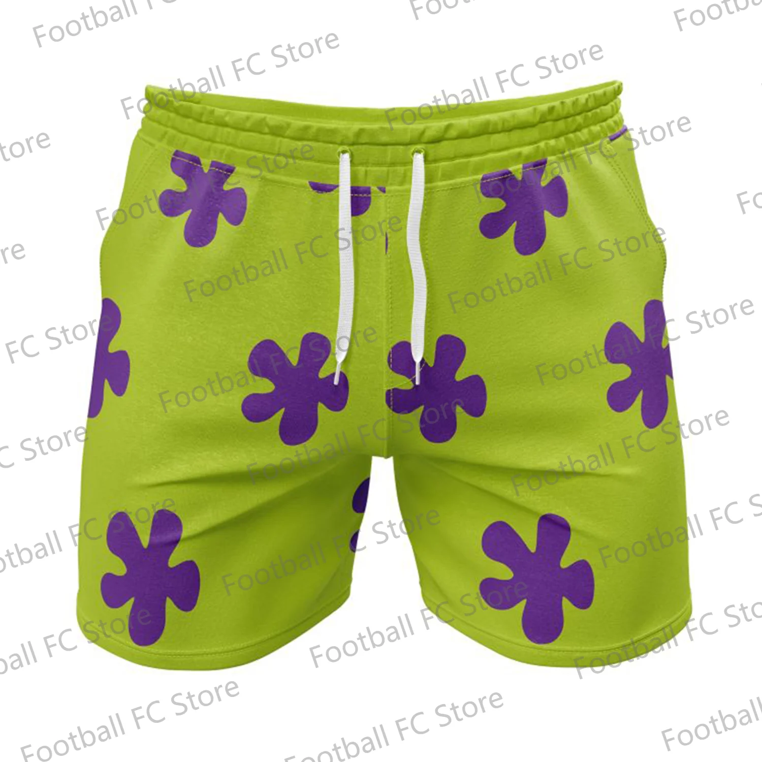 Patrick Star Gym Shorts Casual Layer Quick Drying Beach Pants  Surfing Loose Summer Vacation