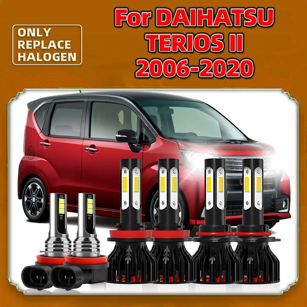 Лампа для передней фары 12 в 360 2006 лм для DAIHATSU TERIOS II 2007 2008 2009 2010 2011 2012 2013 2014 2016 2017 2018 2019 2020