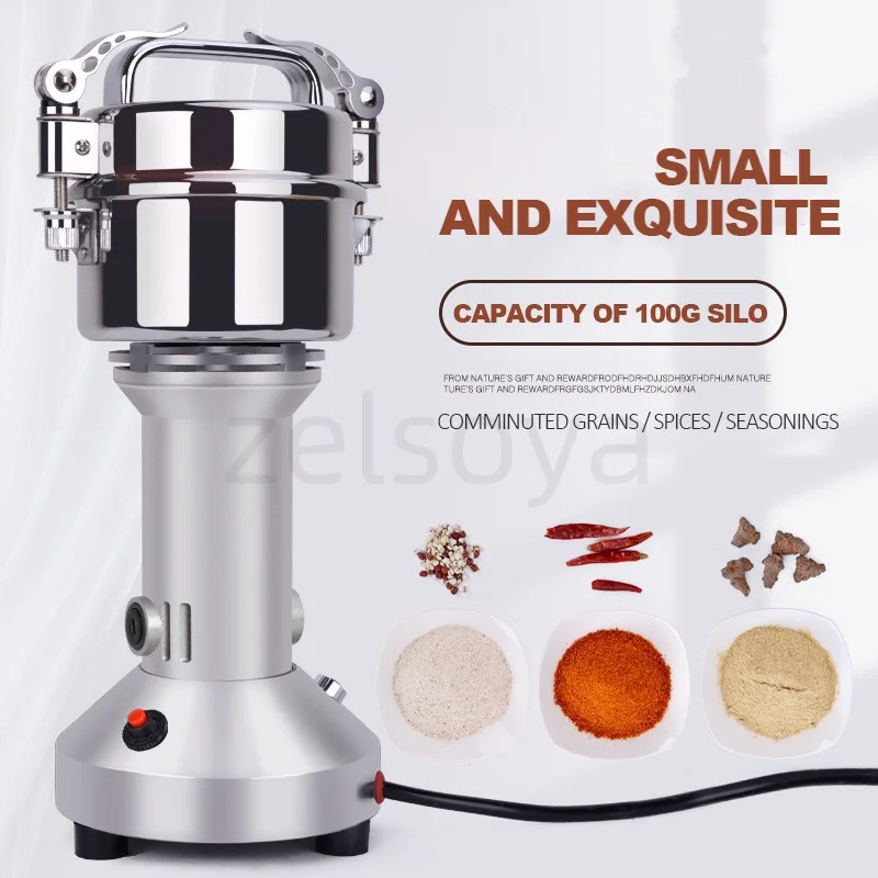 Chinese medicinal materials milling machine ultrafine grinder small household grain grinding machine