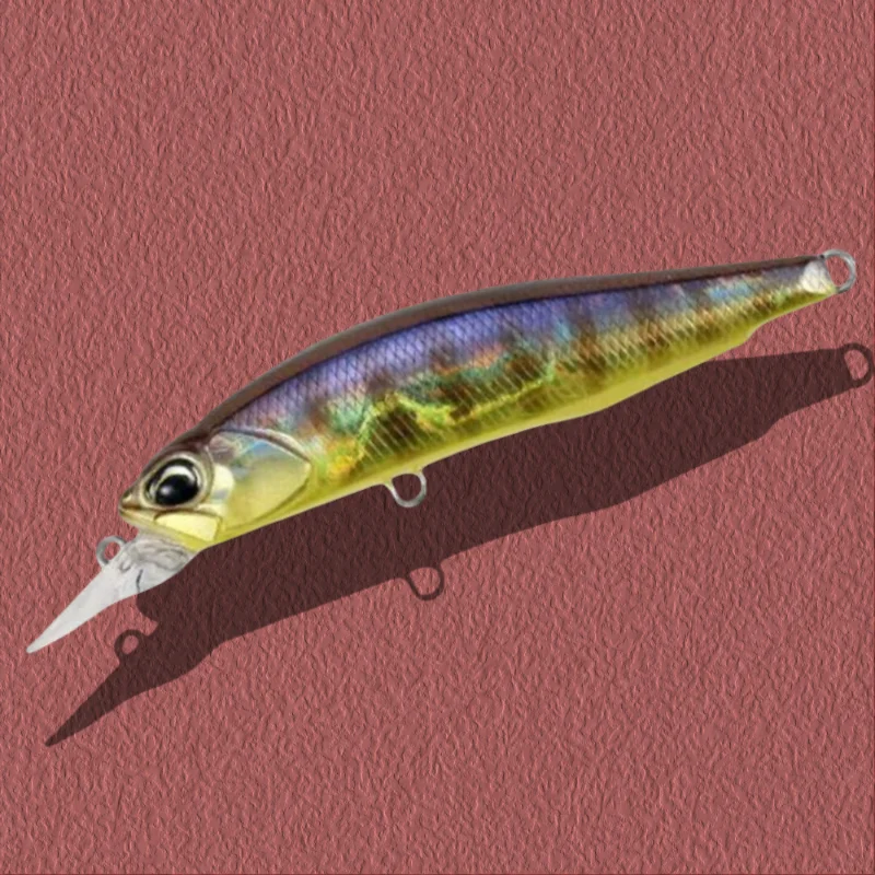 تعليق أسماك البلمة السحر Jerkbaits Wobblers 63 مللي متر 5 جرام المياه المالحة/المياه العذبة لبايك القاروص براون سمك السلمون المرقط الثنائي واقعية Rozante السحر #2