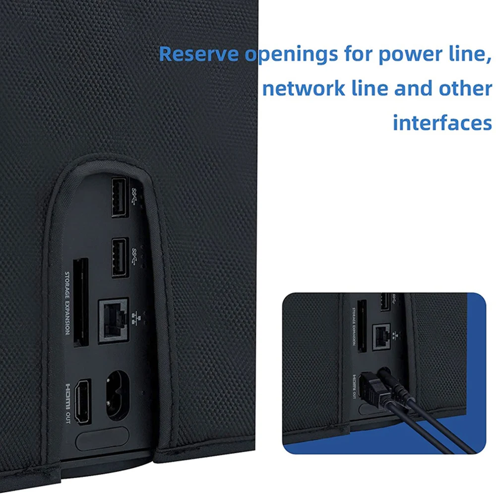 Xbox 시리즈 X 게임 콘솔용 먼지 커버 방진 슬리브 케이스 메쉬 스토퍼 필터 네트 탈착식 세척 가능 보호 액세서리