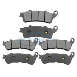 Motorcycle front and rear brake pads for Honda NT700V NT 700 Deauville VFR800 XL1000V Ballardello XL1000 ST1300 VT1300 Fury