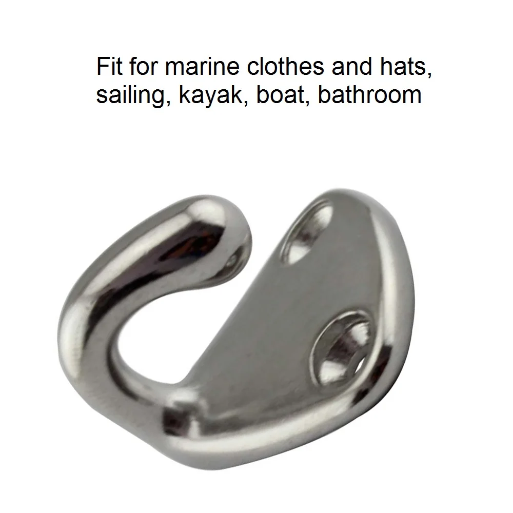 5PCS Open Fender Boat Hook 316 Stainless Steel Marine Fender Hook Yacht Accessories For Boats And Awning