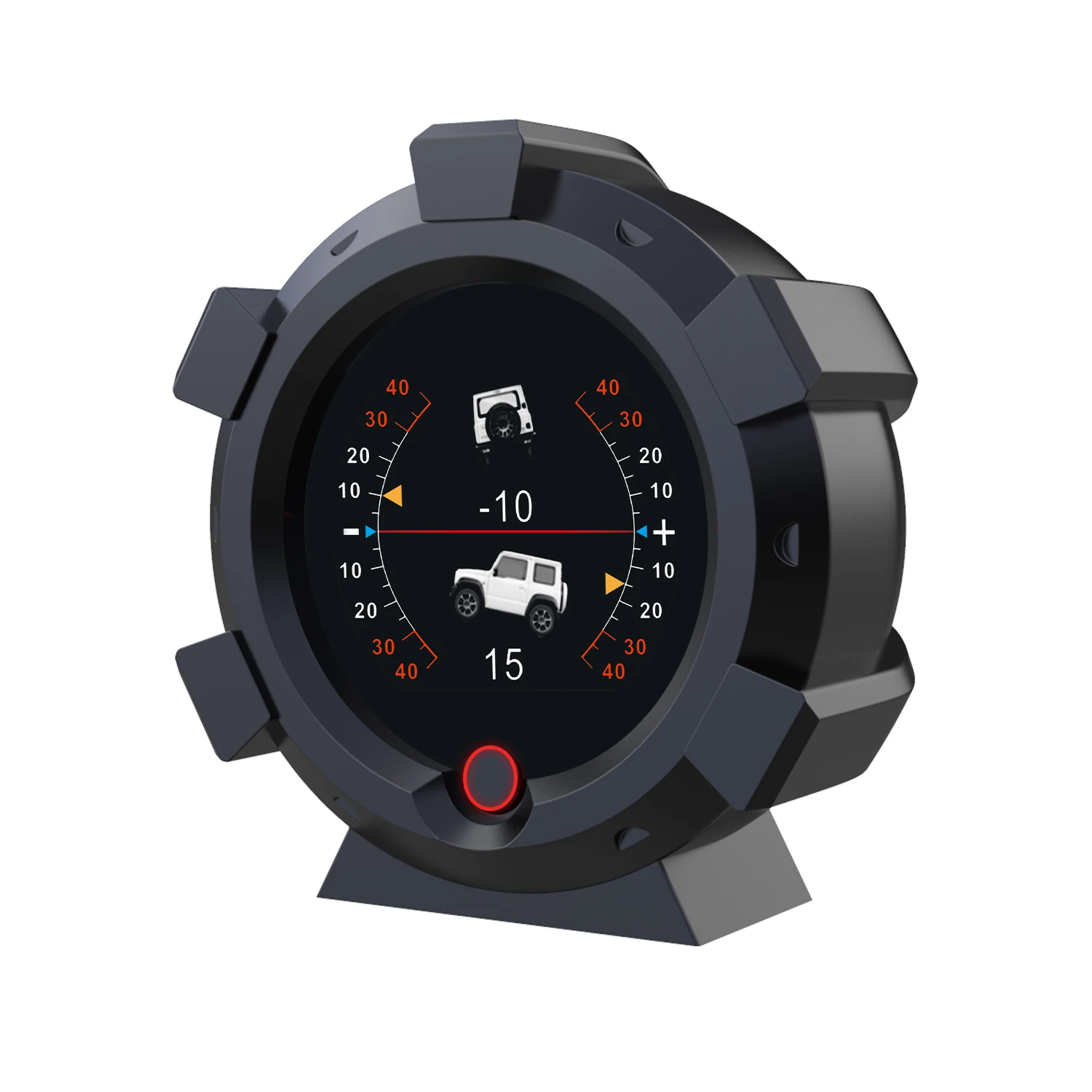 L X95 Wielofunkcyjny GPS Inclinometr Kompas Samochodowy Prędkościomierz PMH KMH Miernik Nachylenia Urządzenie Śledzące