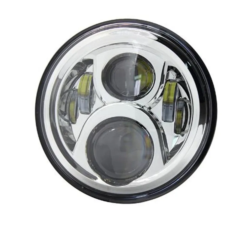 Black 7 INCH LED Projector Headlight High/Low Beam For Honda CB400 CB500 CB1300 Hornet 250 600 Front Headlamp