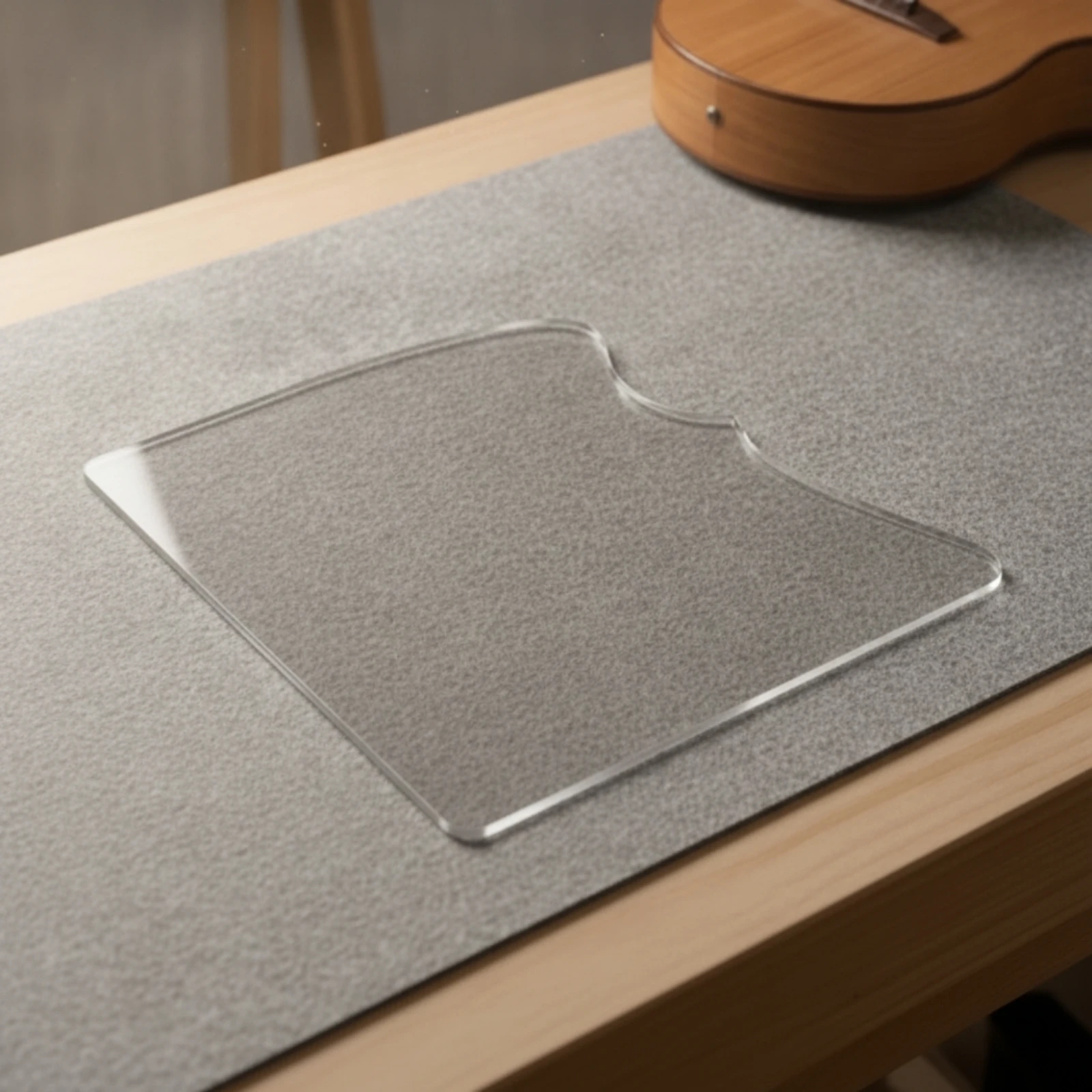 Pipa Guard Safeguarding Zhongruan Guard Panel Protector Removable for Instrument Practice, Performance
