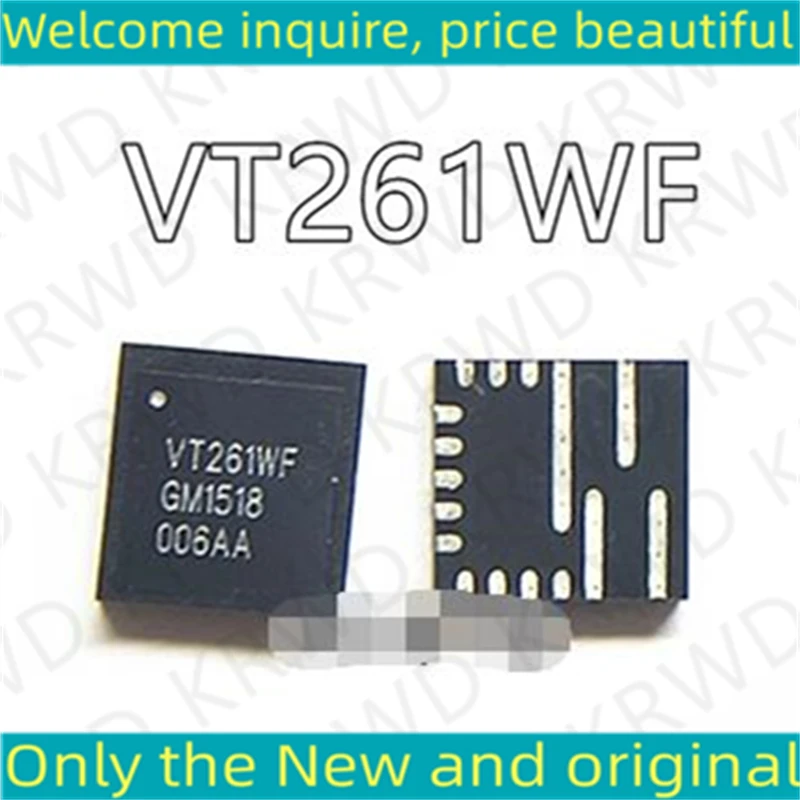 

2PCS VT261WF New and Original Chip IC VT261WFQX-ADJ VT261WFQX QFN